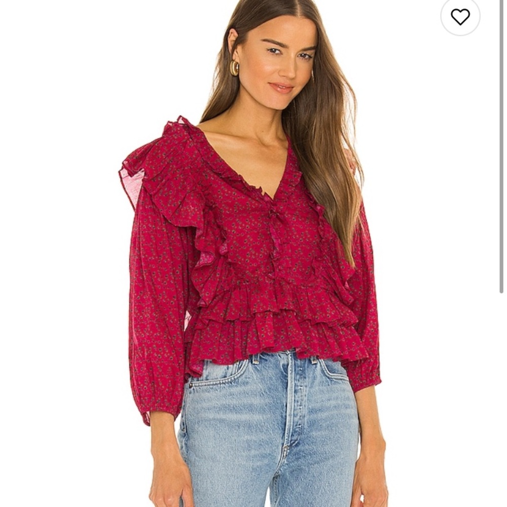 Ruffle top